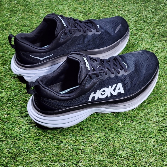 Hoka One One Black Athletic Shoes - Picture 4 of 9